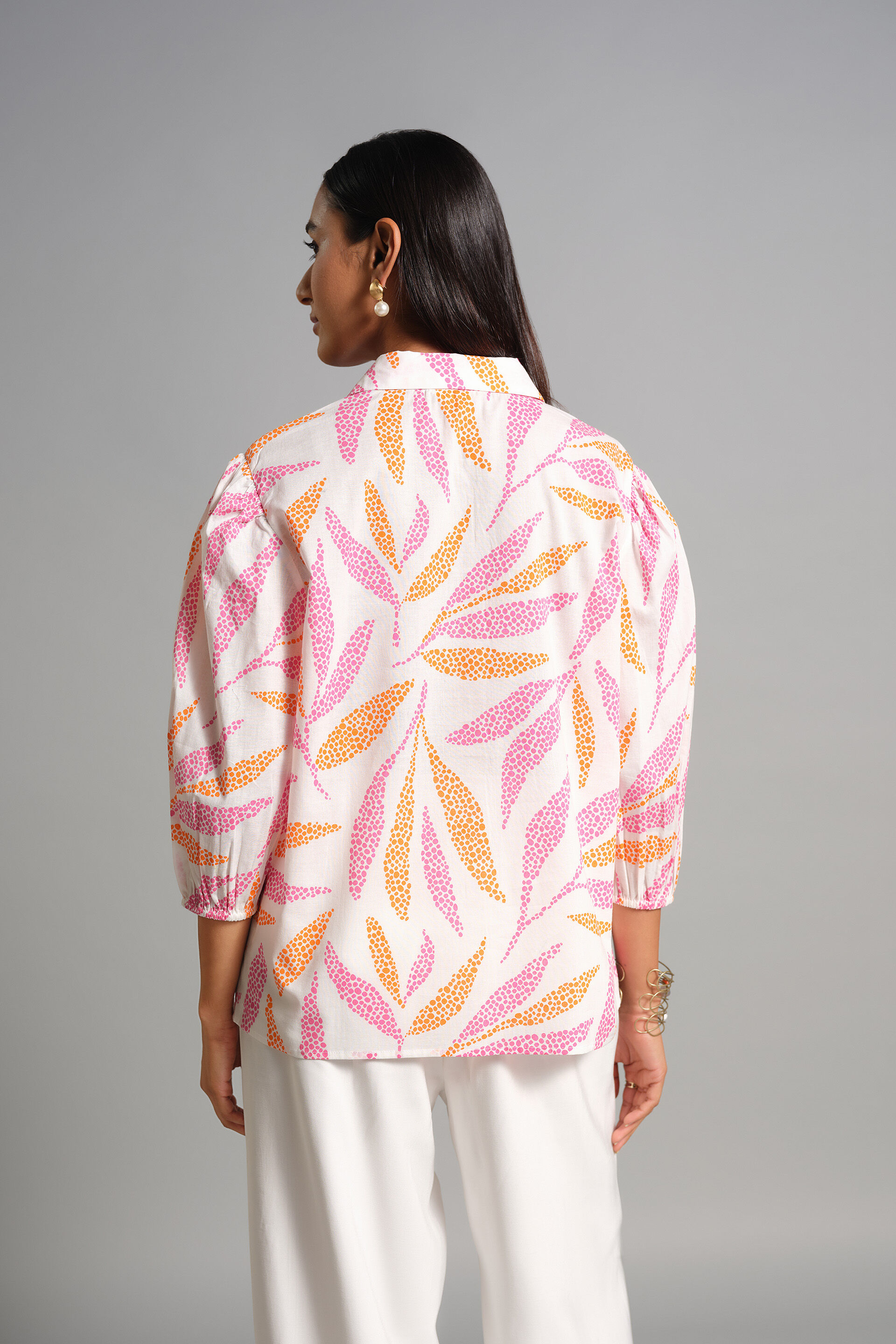 Leaf Love Shirt, Pink, image 4